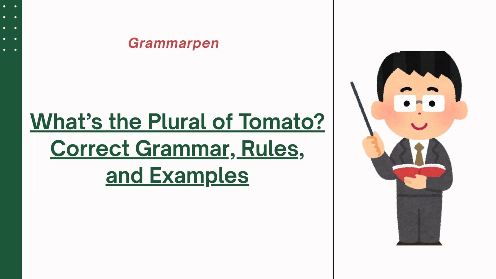 What’s the Plural of Tomato Correct Grammar, Rules, and Examples